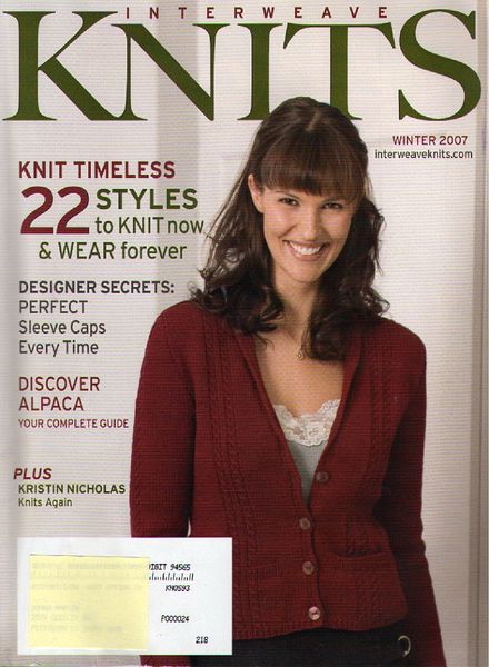 Interweave Knits 2007 Winter