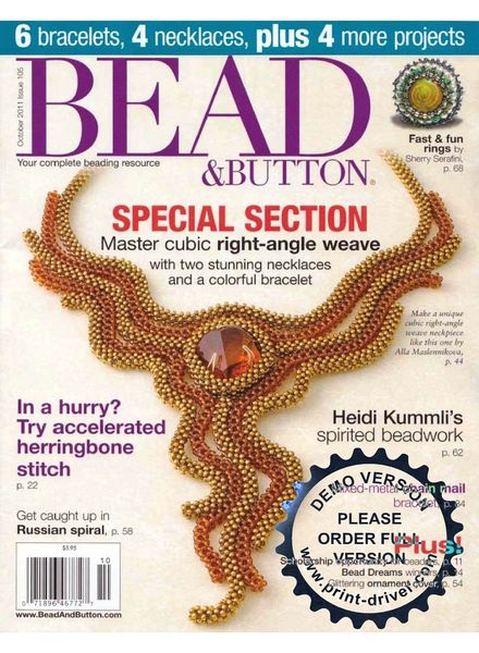 Bead & Button Issue 105, 2011-10