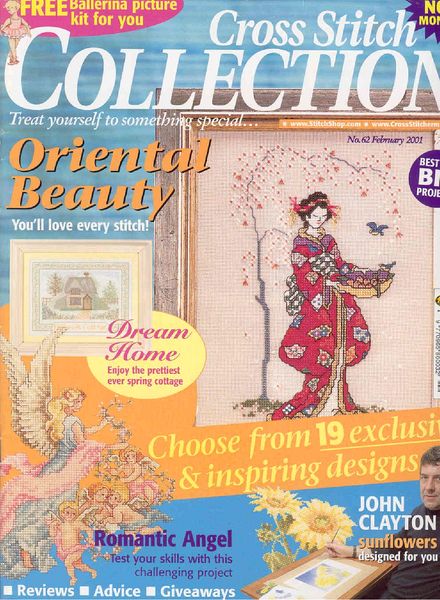 Cross Stitch Collection 062 February 2001
