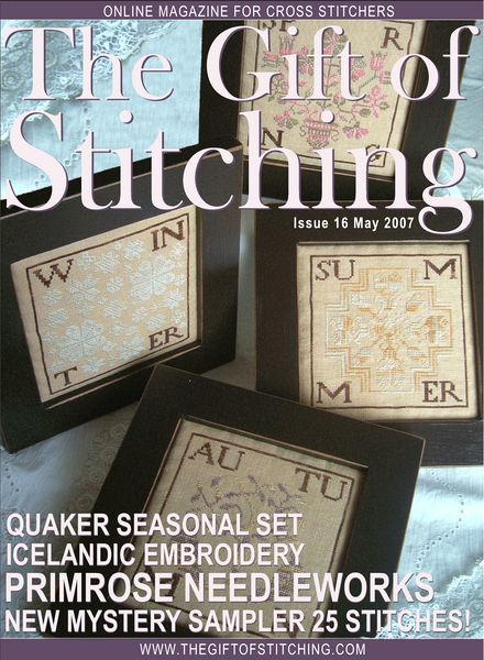 The Gift of Stitching 016 – May 2007