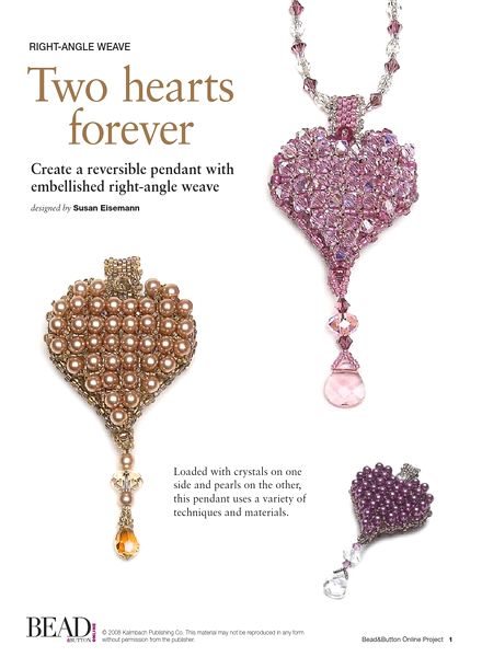 Bead & Button – Two hearts forever