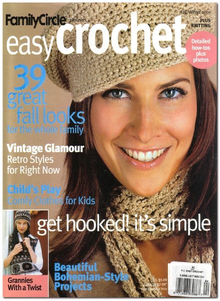 Family Circle Easy Crochet 2005 Fall-Witner
