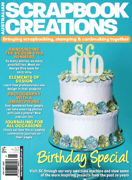 Scrapbook Creations – Issue 100, July 2013