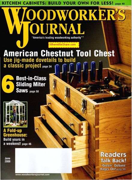 Woodworker’s Journal – Vol 32, Issue 3 – MayJun2008