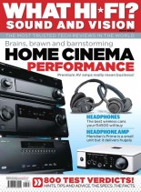 What Hi-Fi Sound and Vision South Africa – March 2014
