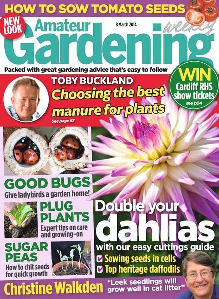 Amateur Gardening – 8 March 2014