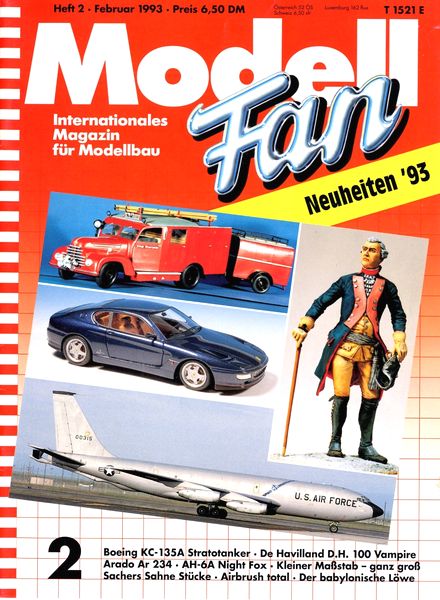 Месяц 1993. Modell Fan Magazine.