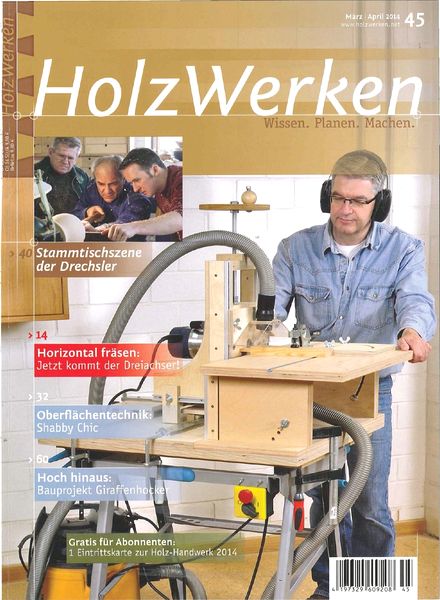 HolzWerken N 45, Marz-April 2014
