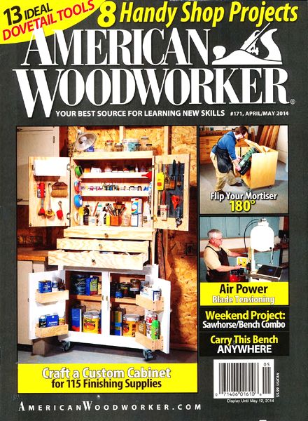 American Woodworker Issue 171, April-May 2014
