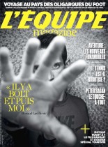 L’Equipe Magazine N 1653 – 22 Mars 2014