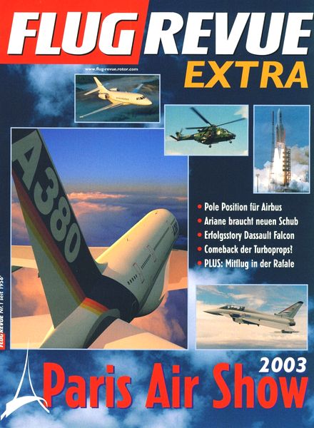 Flug Revue Extra Paris Air Show 2003