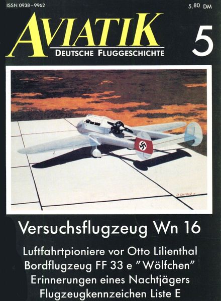 Aviatik Deutsche Fluggeschichte N 5
