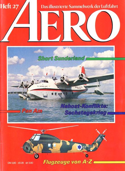 Aero Das Illustrierte Sammelwerk der Luftfahrt N 27