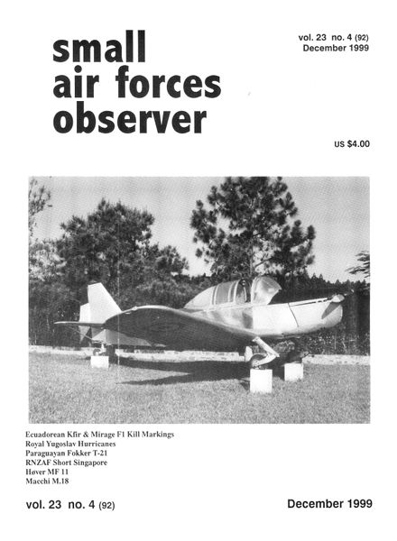 Small Air Forces Observer 092