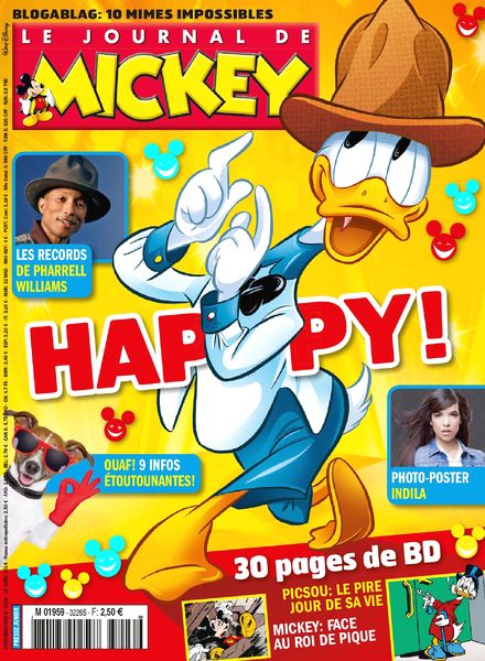Le Journal de Mickey N 3226 – 16 au 21 Avril 2014