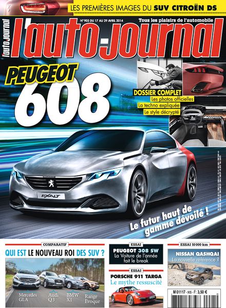 L’Auto Journal N 905 – 17 au 29 Avril 2014