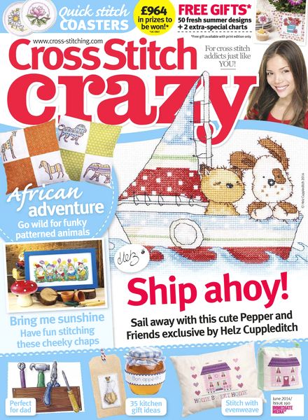 Cross Stitch Crazy UK – Issue 190, June 2014