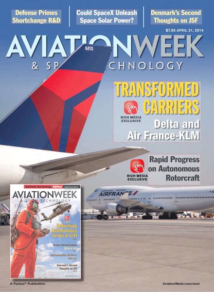 Aviation Week & Space Technology – 21 April 2014