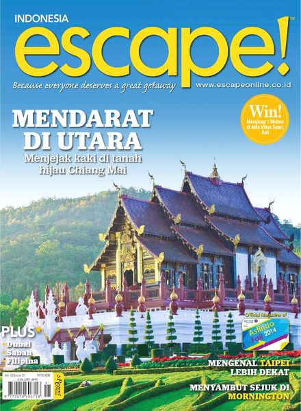Escape! Indonesia – March-May 2014