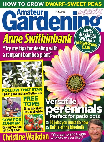 Amateur Gardening – 3 May 2014