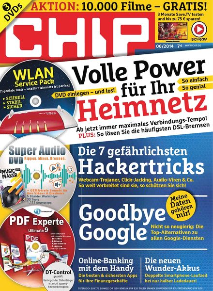 CHIP Magazin Juni 06, 2014