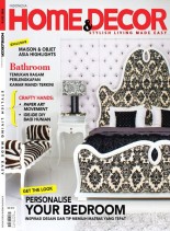 Home & Decor Indonesia – May 2014
