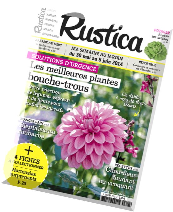 Rustica N 2318 – 30 Mai au 5 Juin 2014
