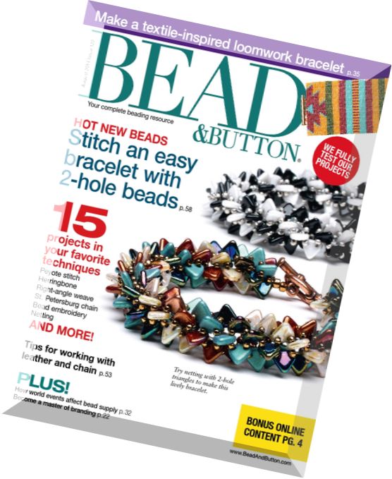 Bead & Button – August 2014
