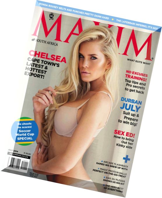 Maxim South Africa – July 2014
