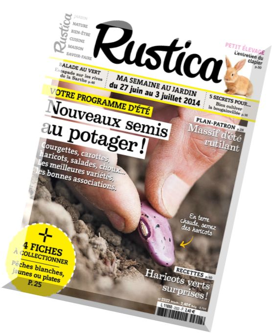 Rustica N 2322 – 27 Juin au 3 Juillet 2014