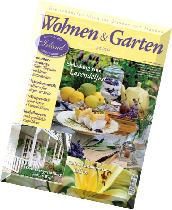 Wohnen und Garten Magazin – Juli 2014