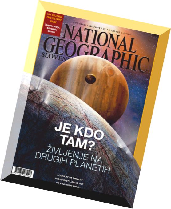 National Geographic Slovenia – July 2014