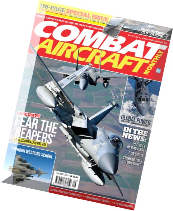 Combat Aircraft Monthly – August 2014