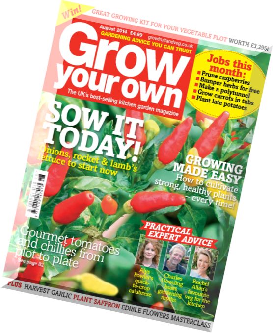 Grow Your Own Magazine – August 2014