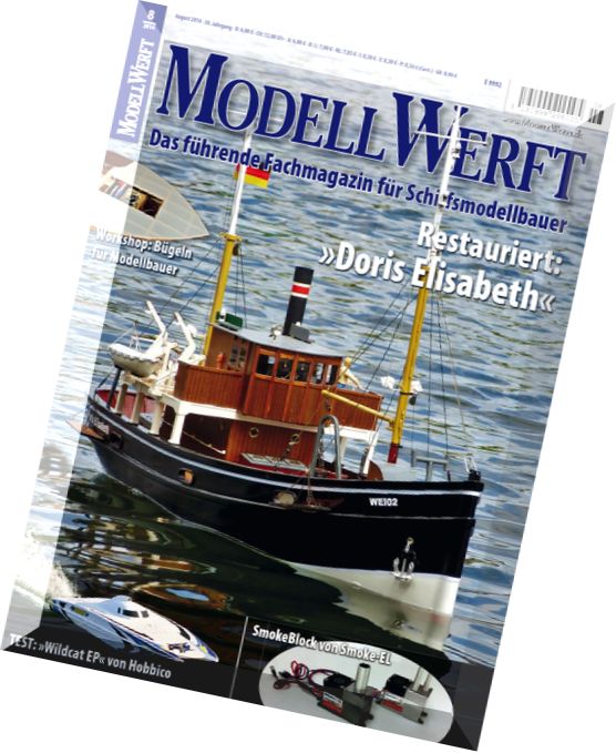 Modellwerft Schiffsmodellbau – August 2014