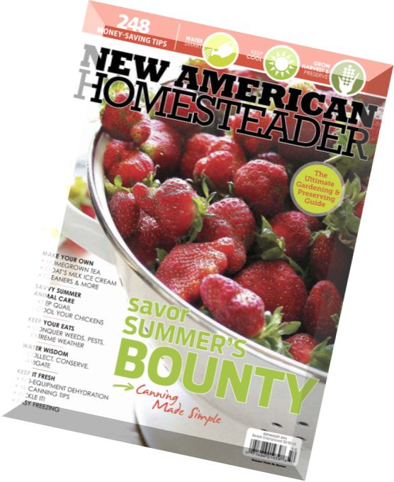 New American Homesteader – July-August 2014