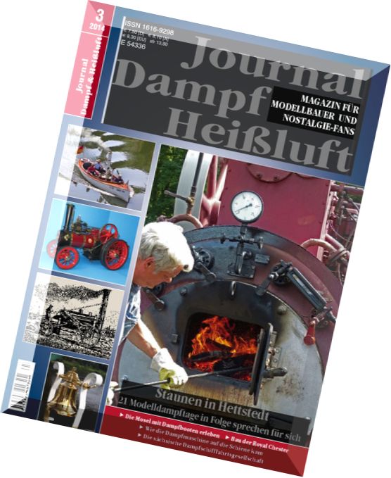 Journal Dampf und Heissluft Magazin – Juli-September 2014