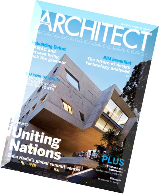 Architect Middle East Magazine – July 2014