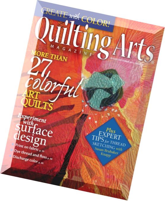 Quilting Arts Magazine – August-September 2014