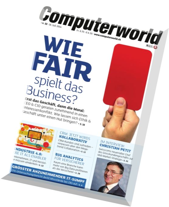 Computerworld Germany 12-2014 (18.07.2014)