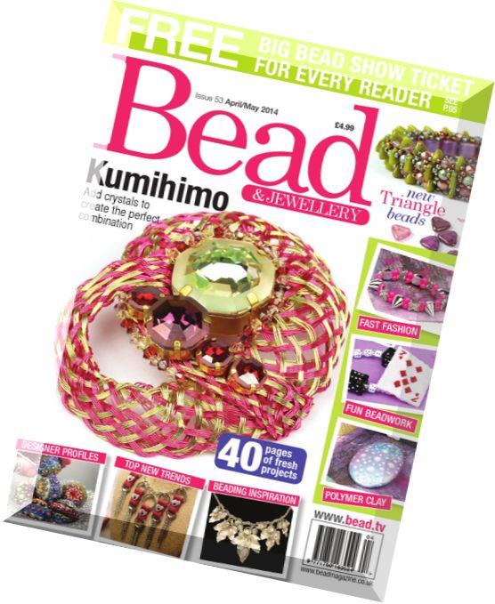 Bead Magazine Issue 53, April-May 2014