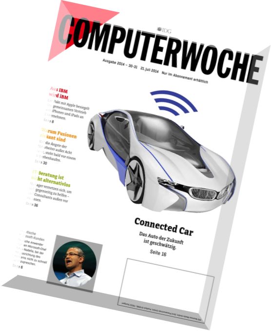 Computerwoche Magazin N 30-31, 21 Juli 2014