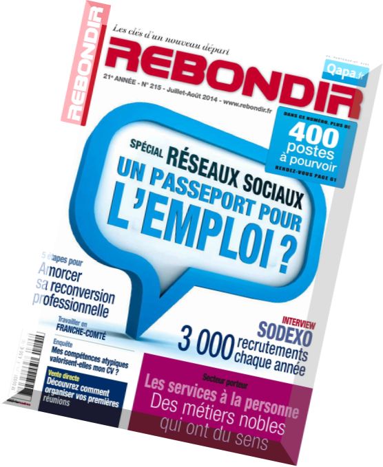 Rebondir N 215 – Juillet-Aout 2014