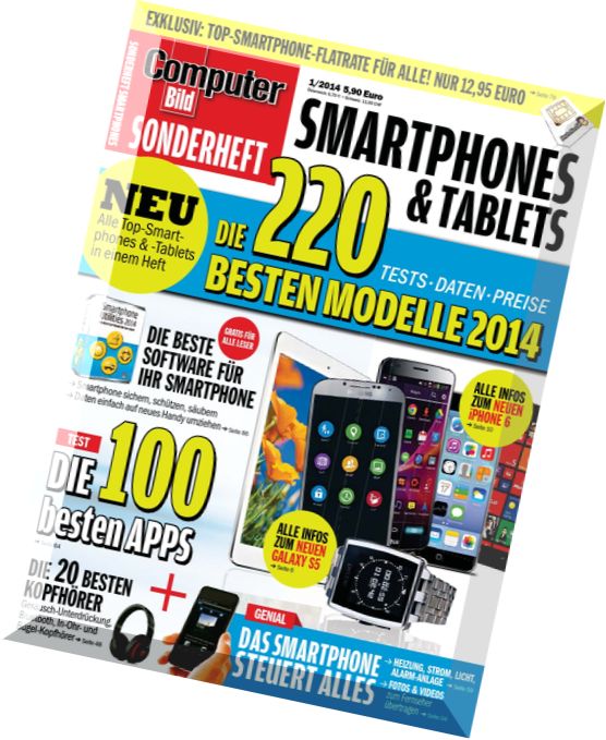Computer Bild Sonderheft Smartphones & Tablets 01, 2014