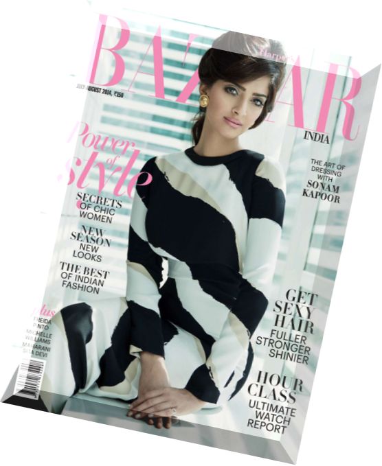 Harper’s Bazaar India – July-August 2014