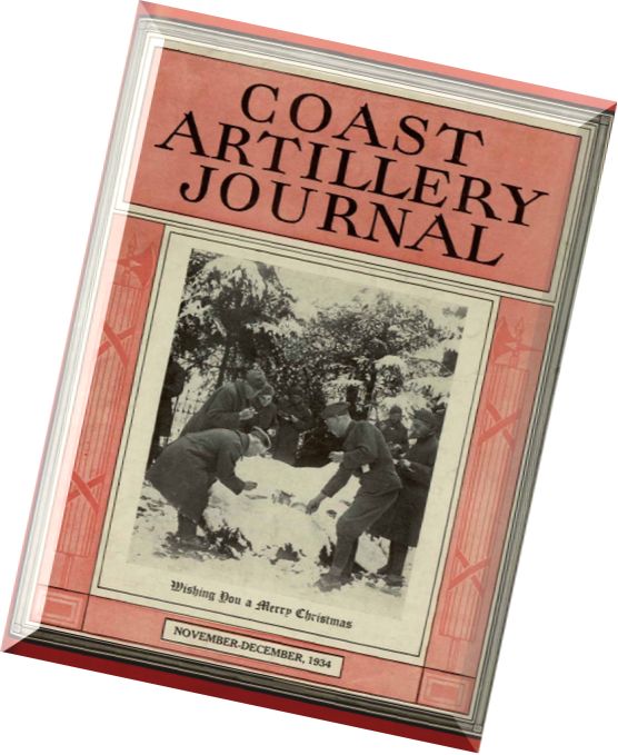 Coast Artillery Journal – November-December 1934