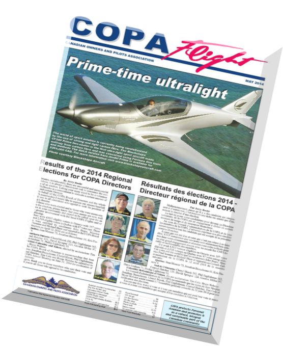 COPA Flight – May 2014
