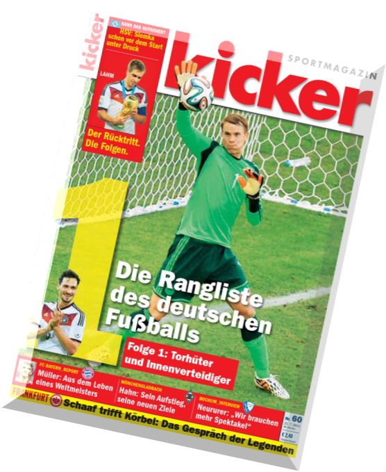 Kicker Sportmagazin 60-2014 (21.07.2014)