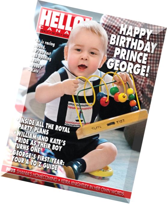 Hello! Canada Magazine – 28 July 2014