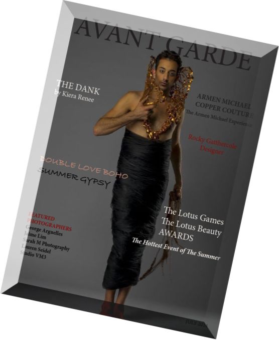 AVANT GARDE Magazine – July 2014